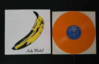 The Velvet Underground & Nico Self - Titled Verve V6 - 5008 Yellow Vinyl Lp Re - Issue
