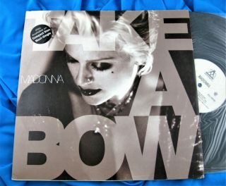 Madonna Take A Bow Us 12  Vinyl Maxi Lp Record 1994 Bedtime Stories Promo Hype