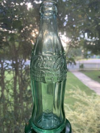 Vintage Coca Cola Hobble Skirt 6 Oz.  Rocky Mount Va Coke Bottle