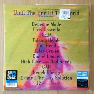 Until End Of World Depeche Mode U2 Nick Cave Can R.  E.  M Yellow Vinyl 2xlp Wenders