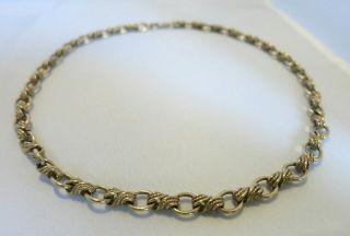 Antique Victorian 9ct Gold Chain Necklace