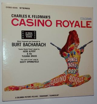 Casino Royale Us Soundtrack Colgems ‎coso - 5005 Stereo Audiophile