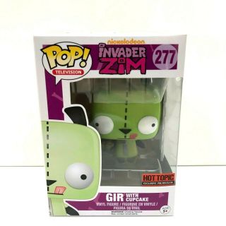 Funko Pop Invader Zim Gir With Cupcake 277 - Hot Topic Exclusive