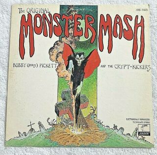 The Monster Mash 33 Vinyl Record Xpas 71063 See Video