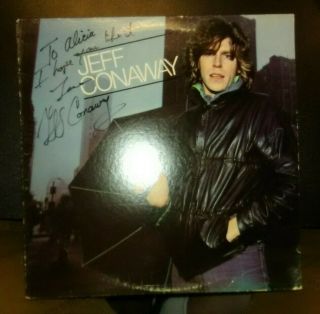 Signed Jeff Conaway Self Titled Lp 1978