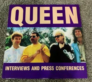 Queen - Interviews And Press Conferences Lp - Uk Green Vinyl 12 Br 83