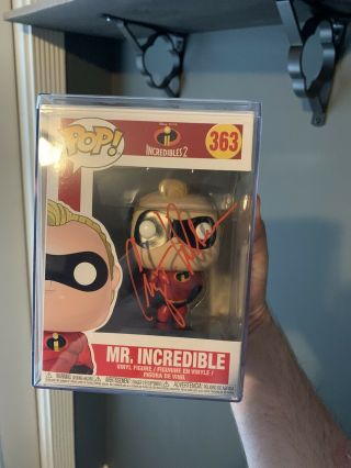 Craig T Nelson Mr Incredible Disney Signed Autographed Funko Pop