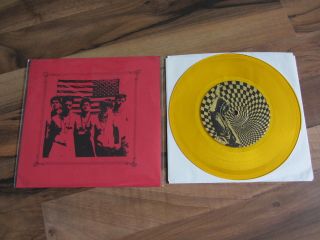 Rftc Rocket From The Crypt Gold Yellow Vinyl 7 " Single