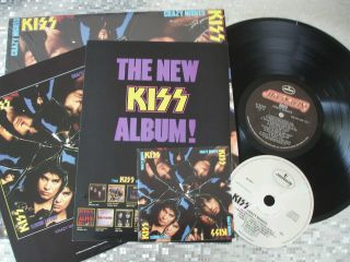 Kiss ‎– " Crazy Nights " Vintage Lp Combo Package Mercury ‎ 422 832 6261 Q - 1