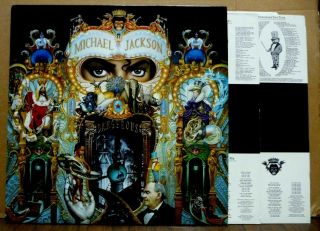 Michael Jackson Dangerous 2 - Lp 1991 Us Epic With Inner Sleeves -
