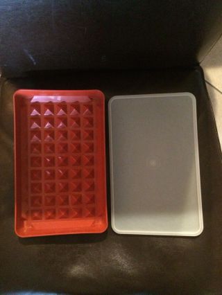 Tupperware Hot Dog,  Lunch Meat,  Bacon Keeper Or Meat Marinator Ex Cond