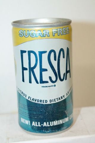 Fresca Sugar Soda Can Los Angeles Calif Empty
