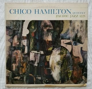 Chico Hamilton Quintet - Pacific Jazz (1957) - Paul Horn,  Fred Katz Autographed