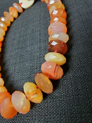 Patricia Von Musulin Faceted Agate Bead Necklace 3
