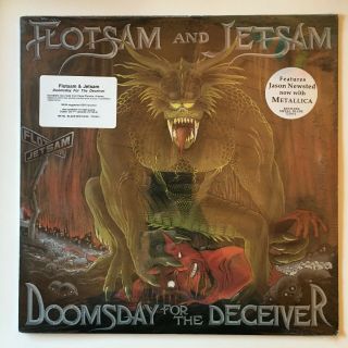 Nos Flotsam And Jetsam - Doomsday For The Deceiver 1st Press 1986 Vinyl Lp