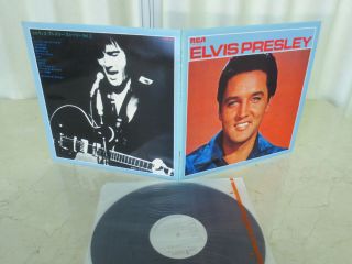 Elvis Presley 1972 Japan Only Promo Lp Elvis 