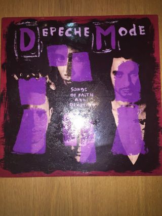 Depeche Mode Lp Songs Of Faith And Devotion (spain) Spanish Version (sfad)