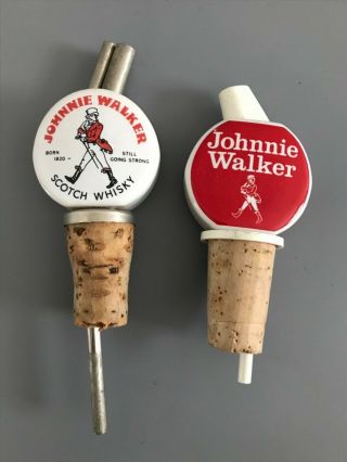 Vintage Johnnie Walker Liquor Bottle Pourer / Decanter 2