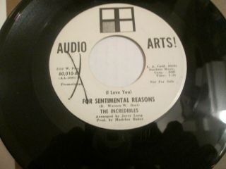 Northern Soul 45 The Incredibles I Can 