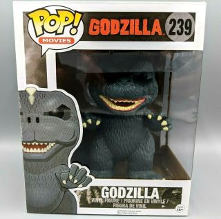 Funko Pop Movies 239 6 " Inch Godzilla Vaulted Rare Grail
