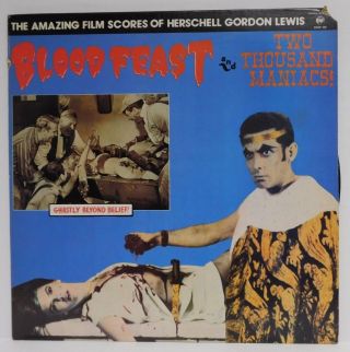 Herschell Gordon Lewis Blood Feast & Two Thousand Maniacs Vinyl Soundtrack