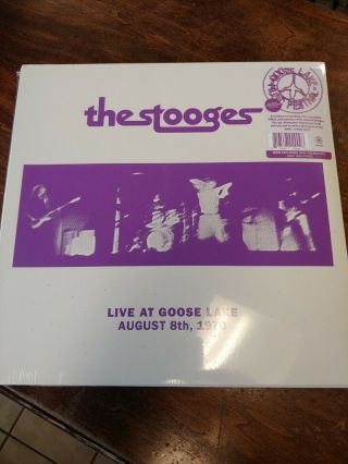 The Stooges - Live At Goose Lake Lp Indie Exclusive Gray/cream Vinyl