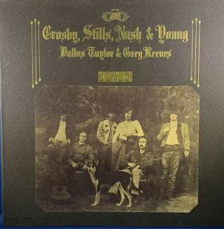 Vintage 1970 Crosby,  Stills,  Nash & Young " Deja Vu " First Pressing (sd 7200)