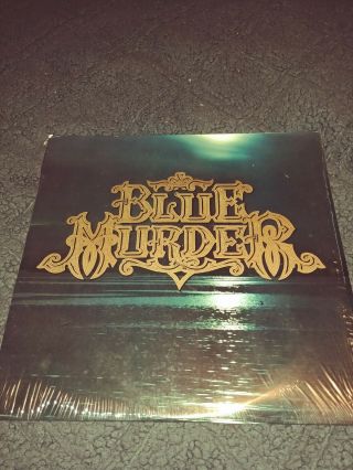 Blue Murder S/t Record Album 1989 Geffen Ghs 24212 Vinyl Dmm Vg,
