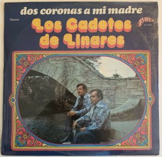Los Cadetes De Linares “dos Coronas A Mi Madre” Lp