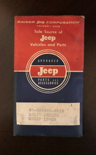 Vintage Kaiser Jeep Part Envelope Set Willys,  Frazer,  Chrysler,  Amc