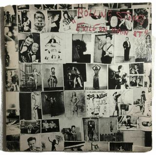 The Rolling Stones Exile On Main Street Vintage Vinyl Lp Record Album 1972 Vg,