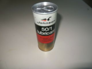 Johnson Outboard 50/1 2 Cycle Vintage Oil Lubricant Can