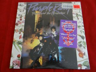 Prince - Purple Rain 1984 Vinyl Lp - W/ Hype & Jefferson - Ward Sticker