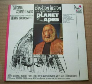 Planet Of The Apes - Orig 1968 Soundtrack Lp - Nm