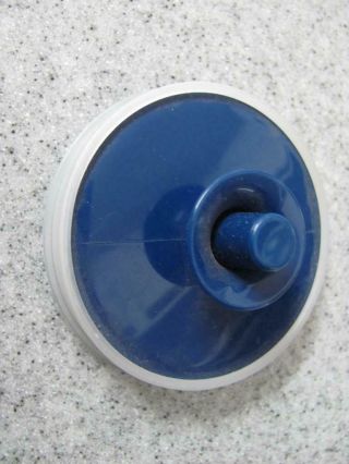 Tupperware Tuppertoys Childs Play Replacement Lid For Pitcher Blue & Clear