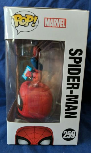 Funko Pop Marvel Walmart Exclusive Homecoming Gift Set Spiderman Upside Down 259 2