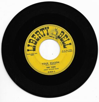 The Tads - Liberty Bell 9010 Raredoo Wop 45 Rpm Your Reason/the Pink Panther Vg,