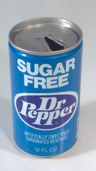 Vintage Sugar Dr Pepper Soda Pop Can 12oz Aluminum Moorestown Nj Coca Cola