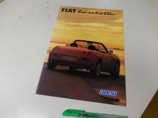 Fiat Barchetta Japanese Brochure