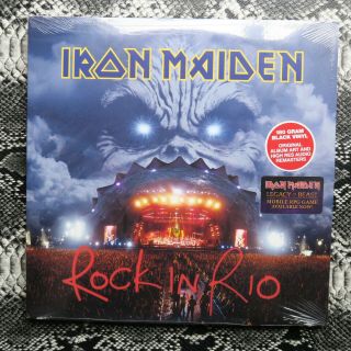 Iron Maiden ‎– Rock In Rio Limited Edition Triple Vinyl 3xlp Bmg
