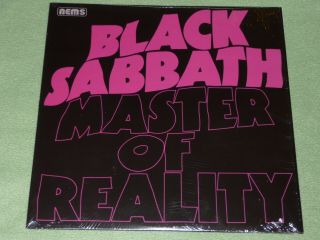 Black Sabbath Master Of Reality Lp Vinyl 2011 Us Nems ‎– Nel 6004