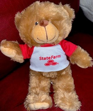 State Farm Insurance Good Neigh Bear Stuffed Animal Plush 11 Inch Toy E1