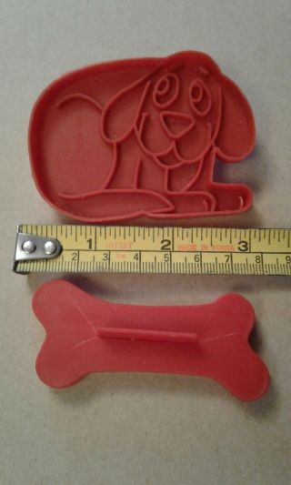 Clifford The Big Red Dog And Bone Cookie Cutters