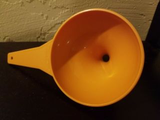 Tupperware 1227 - 3 Orange Funnel Hershey Kiss Maker Kitchen Gadget