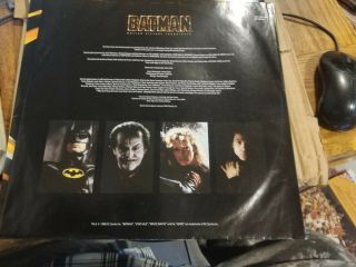 Prince Batman Film Soundtrack Vinyl LP Record Album WX281 925 936 - 1 (U) 2