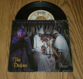 The Dickies - Nights In White Satin - Us 7 " - A&m - Withdrawn Sleeve