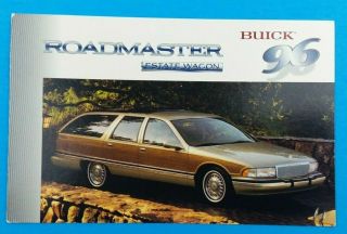 1996 Buick Roadmaster Estate Wagon Advertising Postcard
