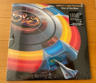 Elo Out Of The Blue 180g Clear Vinyl Ltd Ed No.  003087