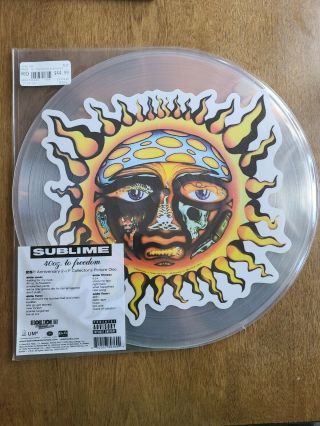 Sublime 40 Oz To Freedom 2x Lp 25th Anniversary Picture Disc Vinyl - Ska Punk Nofx