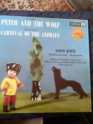 Prokofiev Peter & The Wolf 1st White Gold Kurtz Asd 299 Ex, .  Play